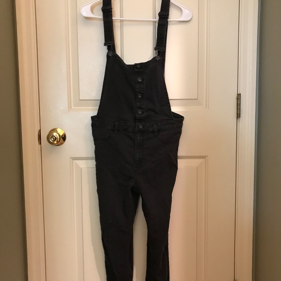 H&M Black Overalls Size 8 - Picture 1 of 2